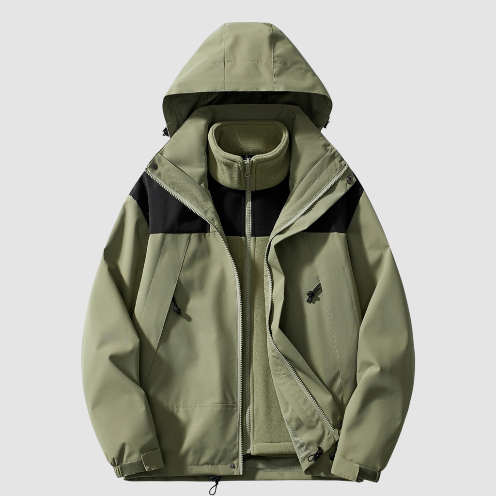 3-in-1 Fleece Winter Jacket Comfort | R&B