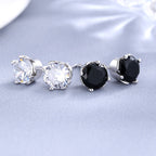 Women's Earrings with Sparkling Crystals in Exquisite Wreath Design