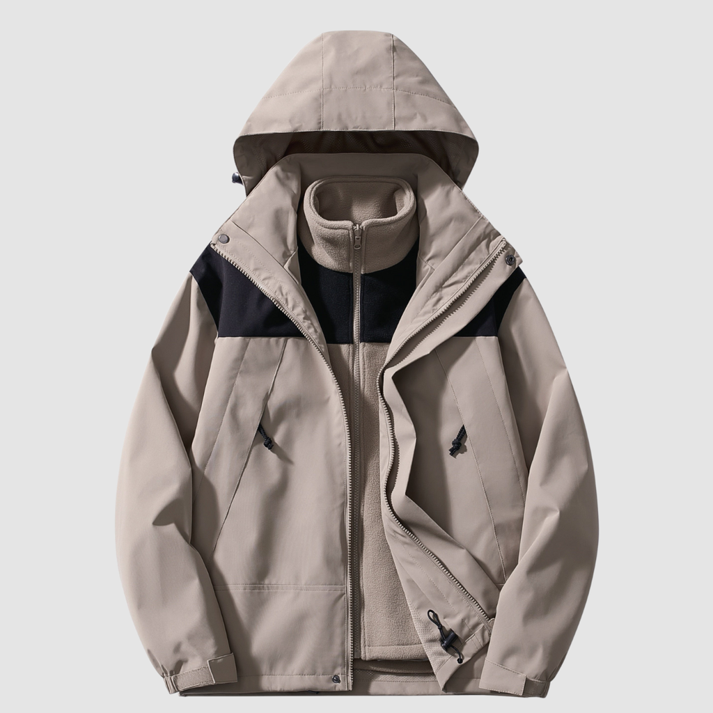 3-in-1 Fleece Winter Jacket Comfort | R&B