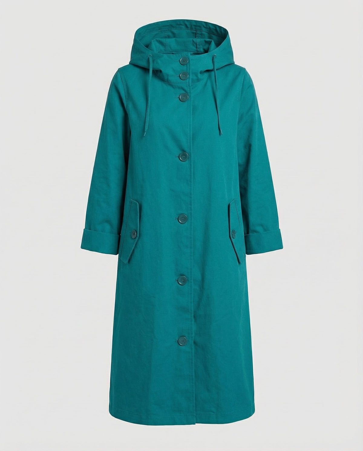 Comfortable Rain Trench Coat Women Hood | Heidi Fashion
