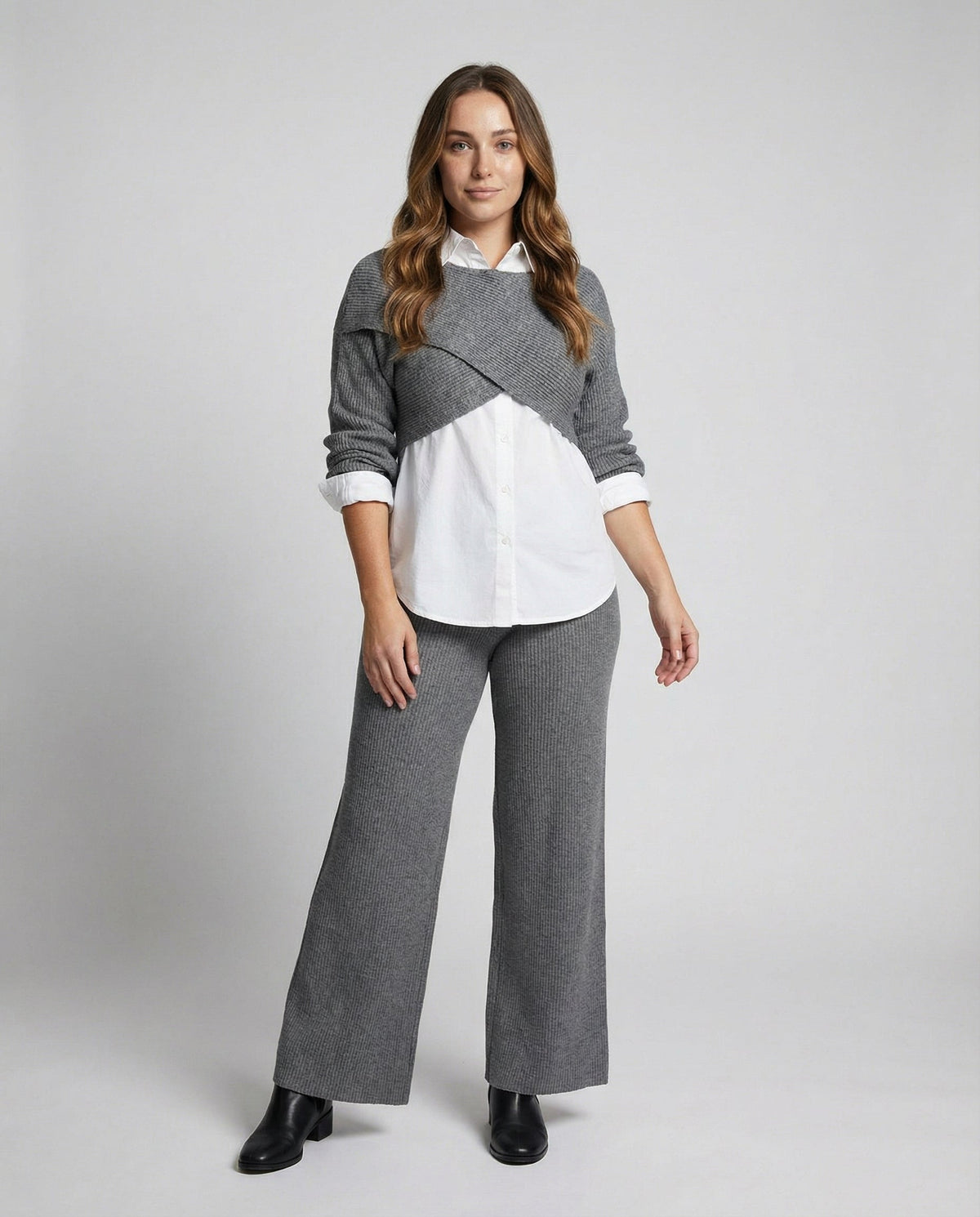 Comfortable Women's Three-Piece Set | Samantha Style