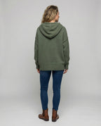 Casual, stylish pullover with stack collar | Samantha Style
