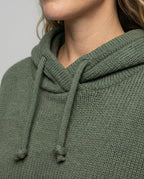 Casual, stylish pullover with stack collar | Samantha Style