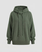 Casual, stylish pullover with stack collar | Samantha Style