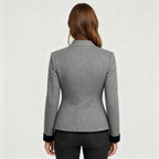 Classic Structured Premium Comfort Wool Jacket Women | Samantha Style