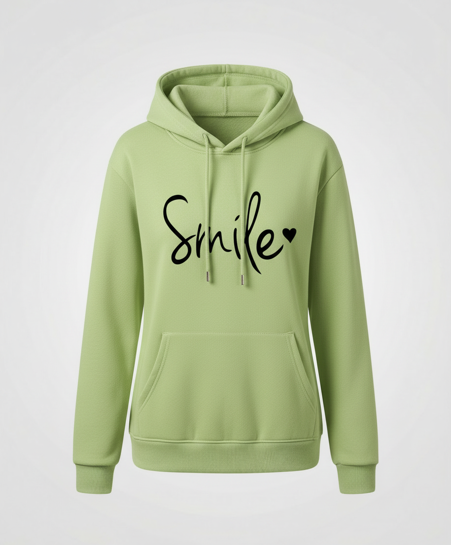 Casual Women Hoodie Print | Samantha Style