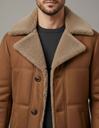 Classic Sheepskin Pilot Coat Men | R&B