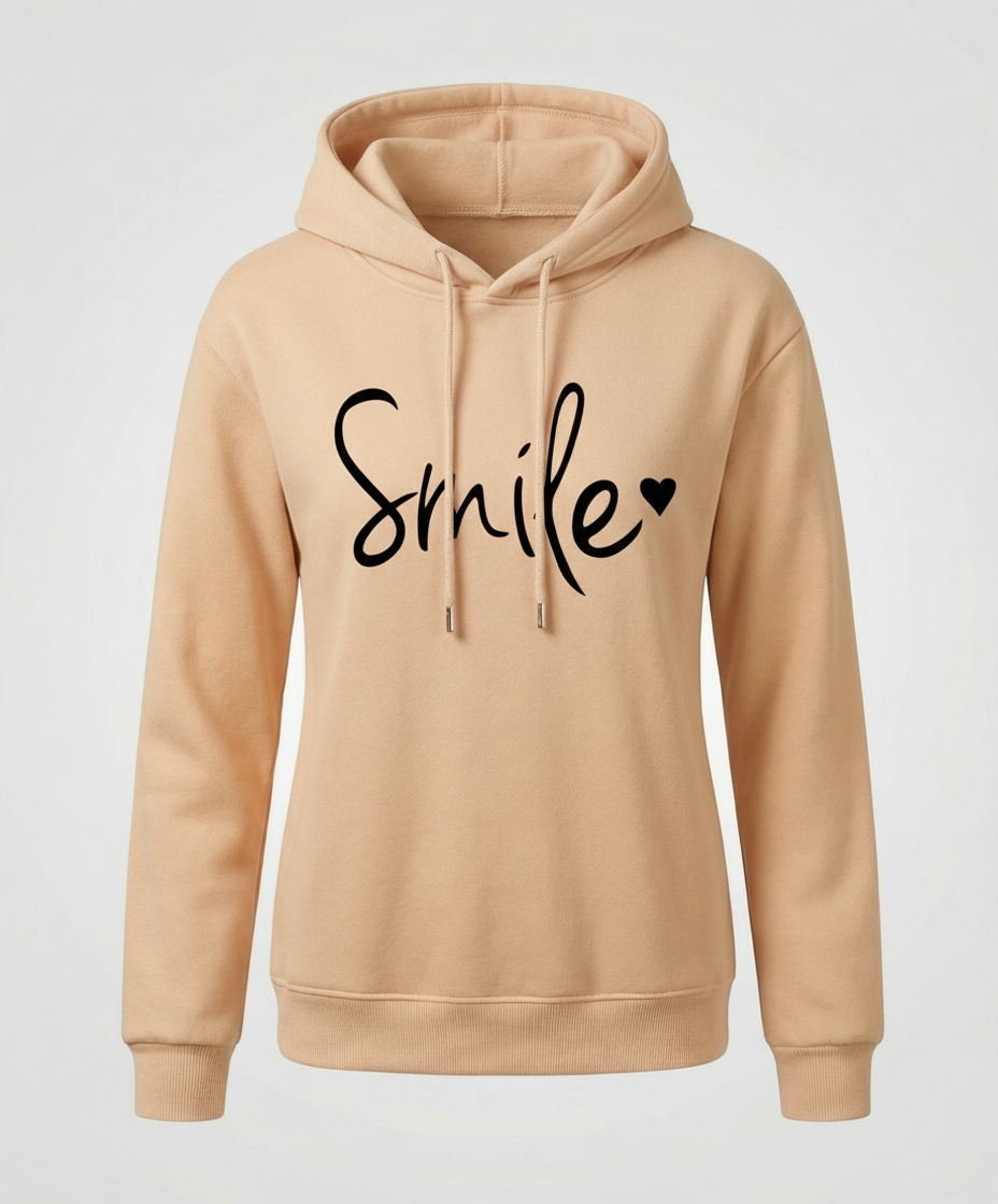 Casual Women Hoodie Print | Samantha Style