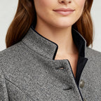 Classic Structured Premium Comfort Wool Jacket Women | Samantha Style