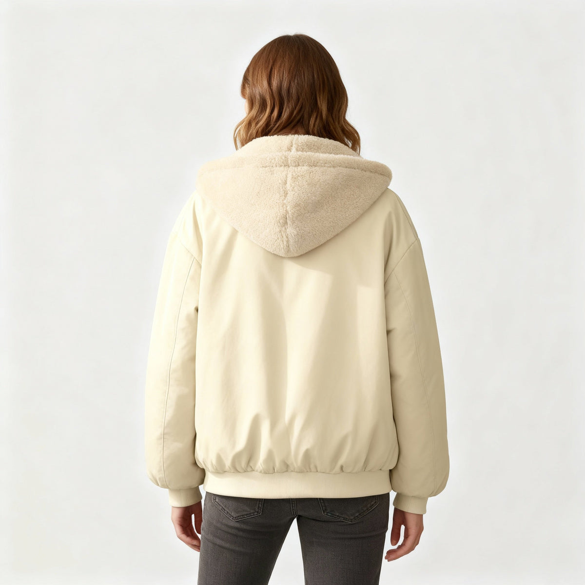Comfortable Oversized Winter Jacket Women Comfort Warm Fleece Look | Heidi-Fashion
