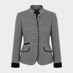 Classic Structured Premium Comfort Wool Jacket Women | Samantha Style