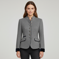 Classic Structured Premium Comfort Wool Jacket Women | Samantha Style