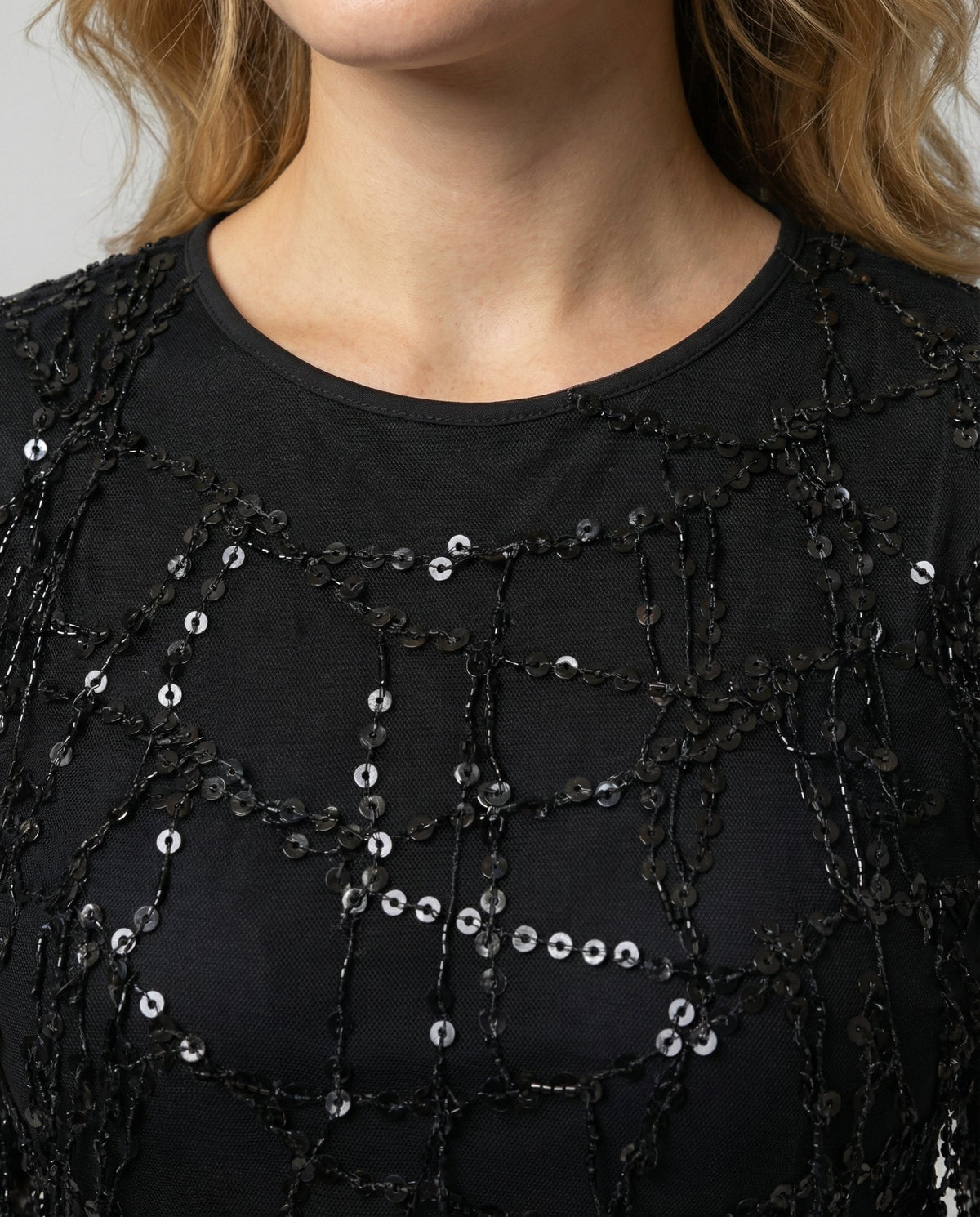 Elegant Fringe Sequin Dress Women | Samantha Style