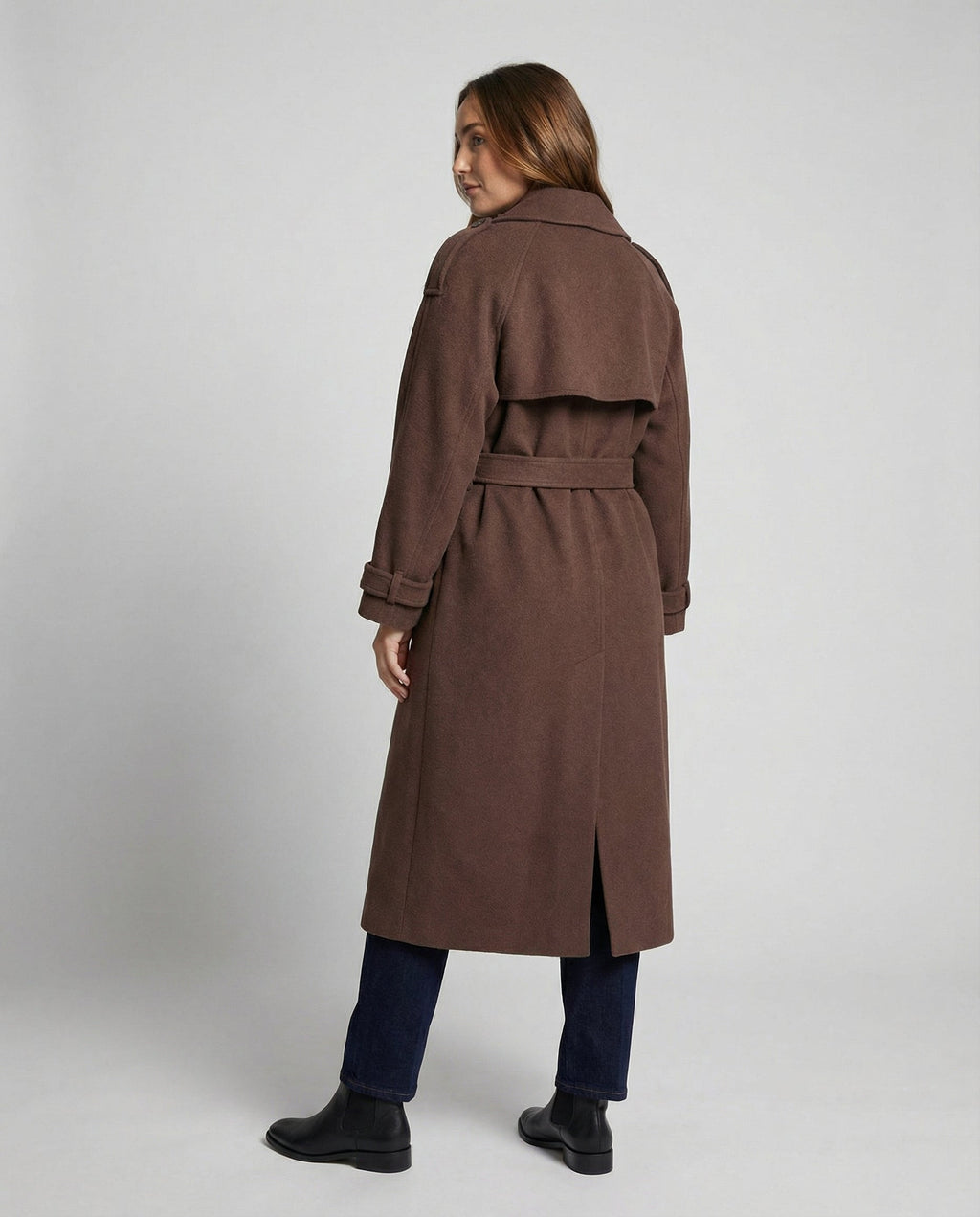 Comfortable Oversized Wool Coat Women | Samantha Style