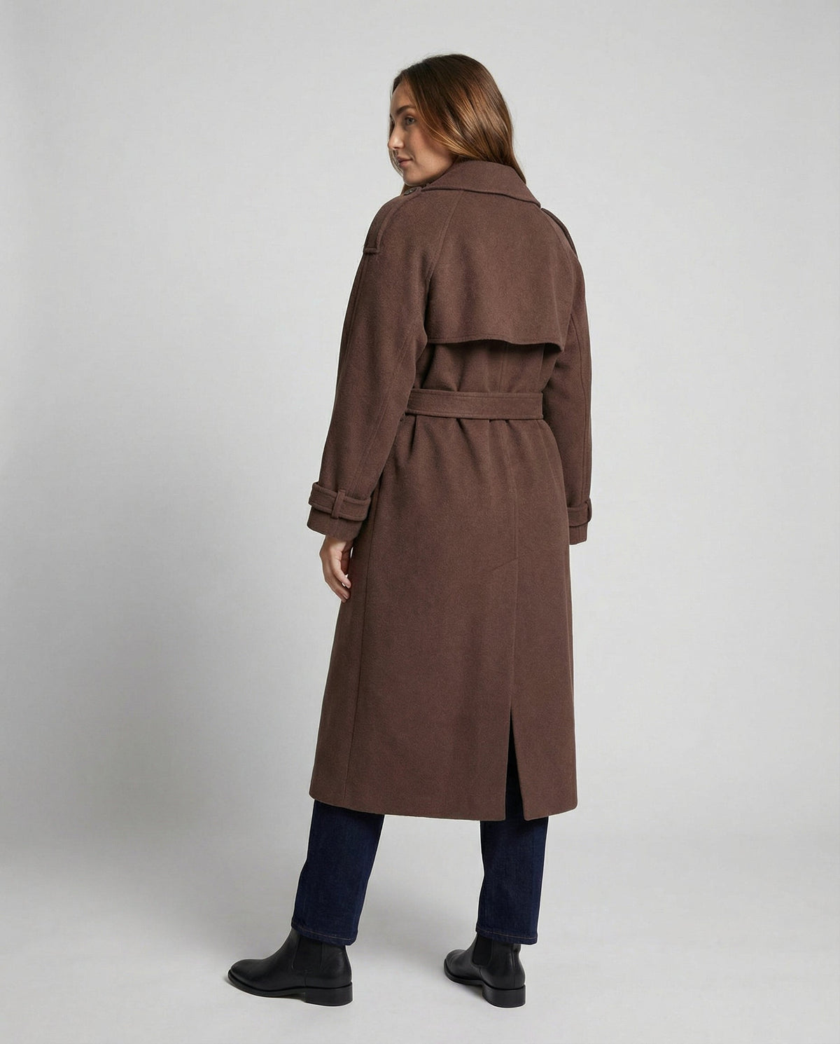 Comfortable Oversized Wool Coat Women | Samantha Style