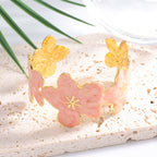 Women's Bangle with Floral Motifs