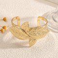 Women's Bracelet with Elaborate Leaf Design