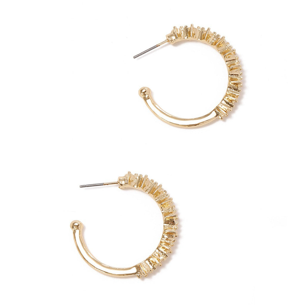 Women's Hoop Earrings with Intricate Structures