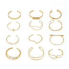 Women's Bangle with Elegant Curved Design