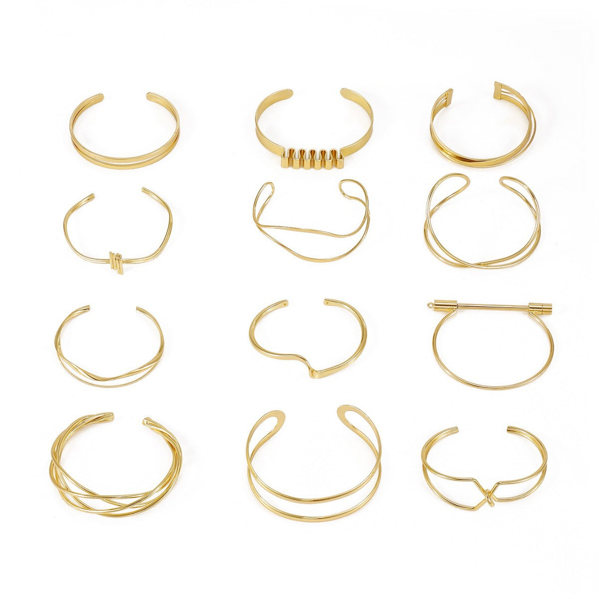 Women's Bangle with Elegant Curved Design