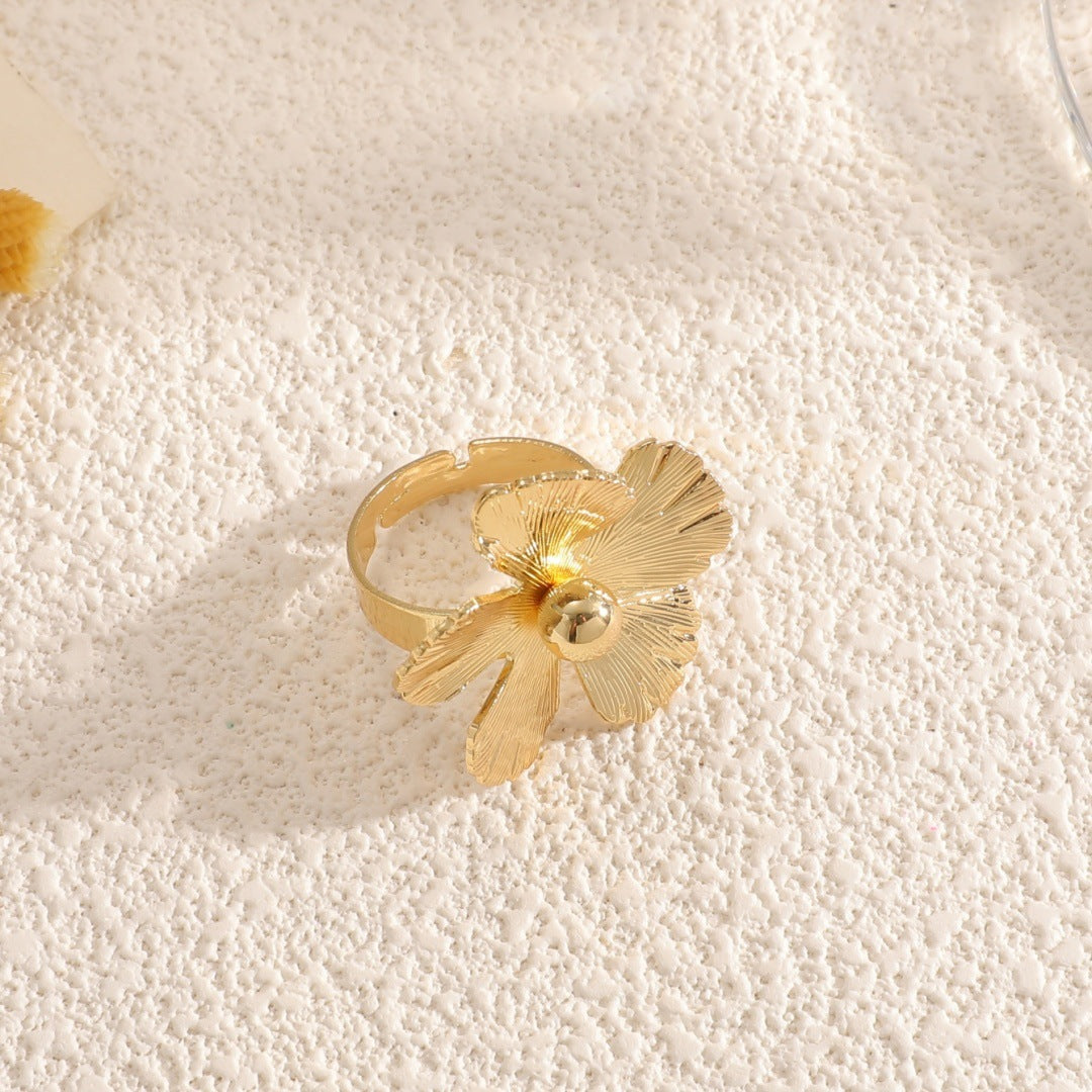 Women's Wrist Jewelry with Floral Design