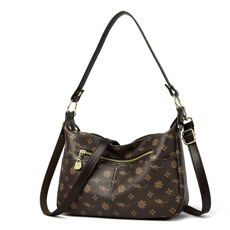 Women's Convertible Shoulder and Crossbody Hobo Bag