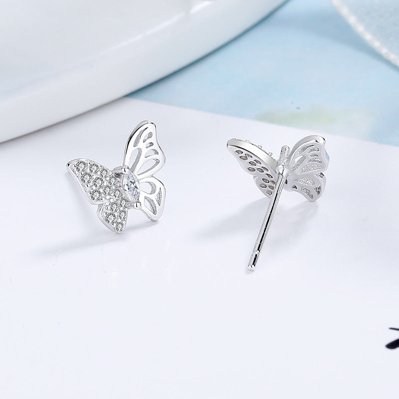 Women's Earrings in an Elegant Butterfly Design