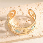 Women's Bracelet with Intricate Starfish Design