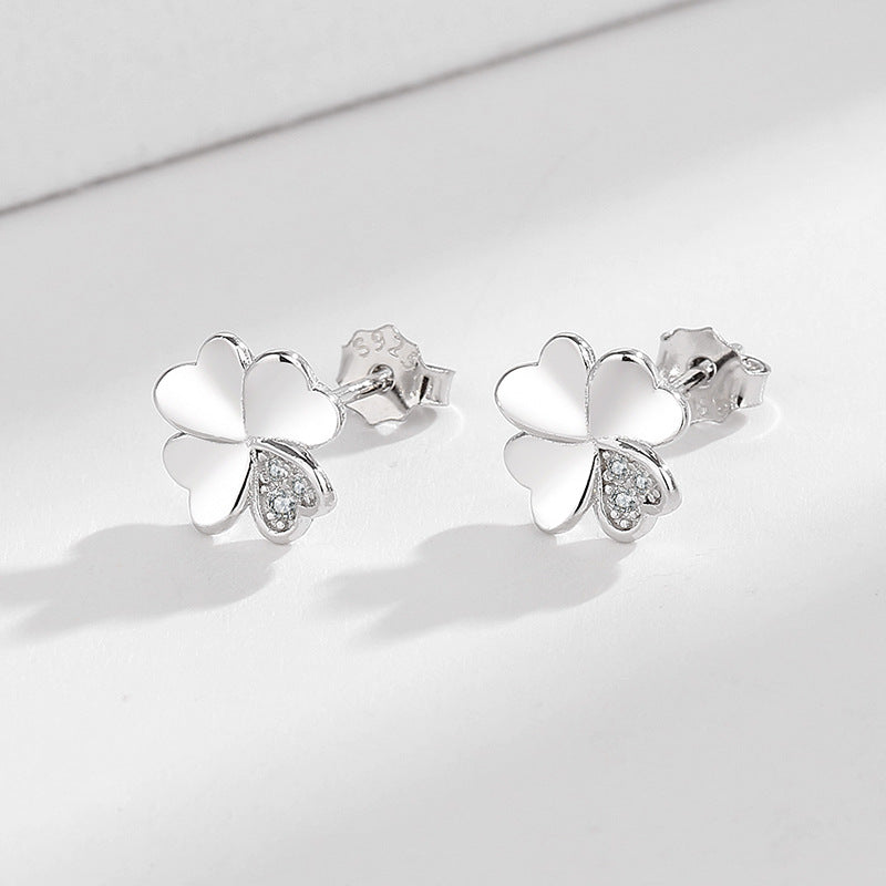 Women's Earrings in Modern Floral Design