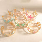 Women's Bracelet with Intricate Starfish Design