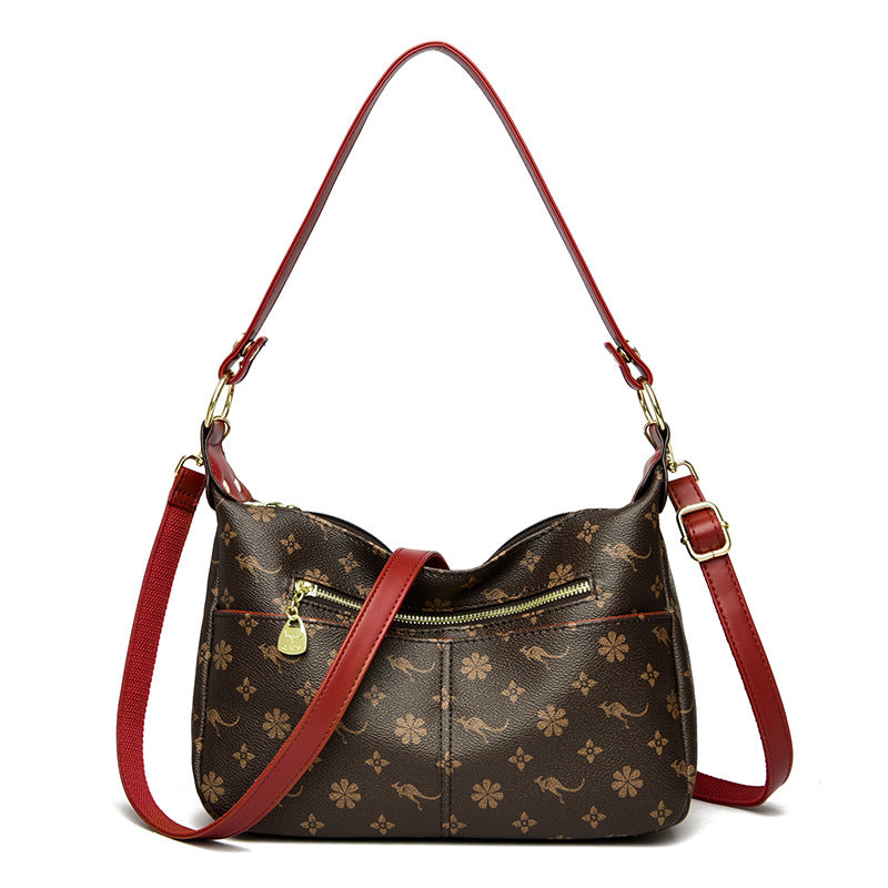 Women's Convertible Shoulder and Crossbody Hobo Bag