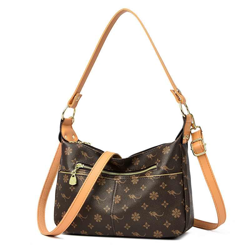 Women's Convertible Shoulder and Crossbody Hobo Bag