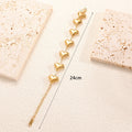 Women's Bracelet with Elegant Heart Design and Fine Link Chain