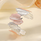 Women's Bracelet with Elaborate Leaf Design