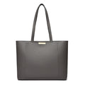 Women's Pebbled Leather Structured Tote Bag