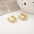 Women's Hoops in Modern Bamboo Design
