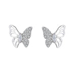 Women's Earrings in an Elegant Butterfly Design