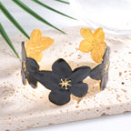 Women's Bangle with Floral Motifs