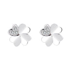 Women's Earrings in Modern Floral Design