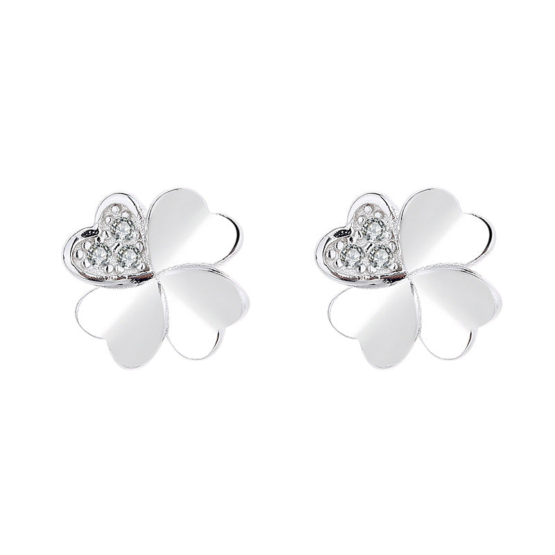 Women's Earrings in Modern Floral Design
