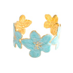 Women's Bangle with Floral Motifs