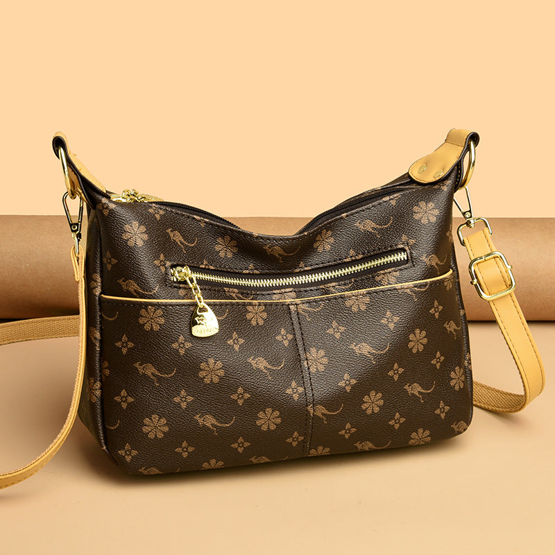 Women's Convertible Shoulder and Crossbody Hobo Bag