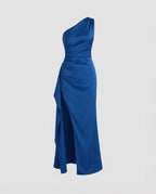 Elegant Evening Dress One-Shoulder