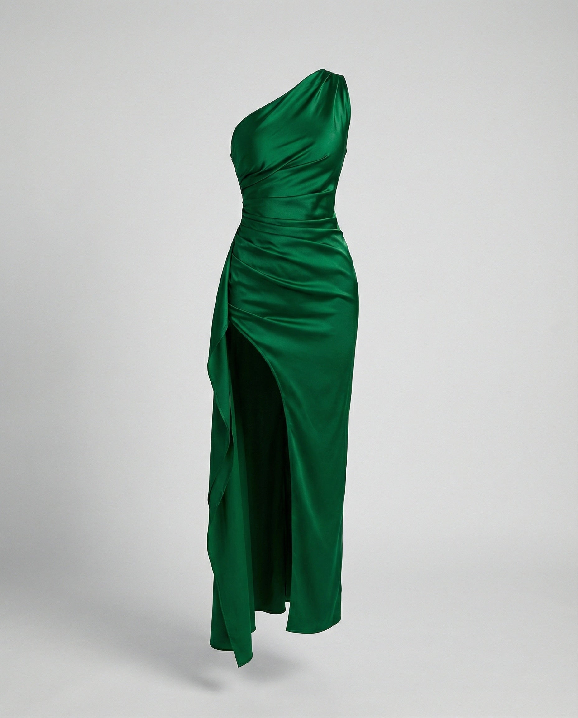 Elegant Evening Dress One-Shoulder