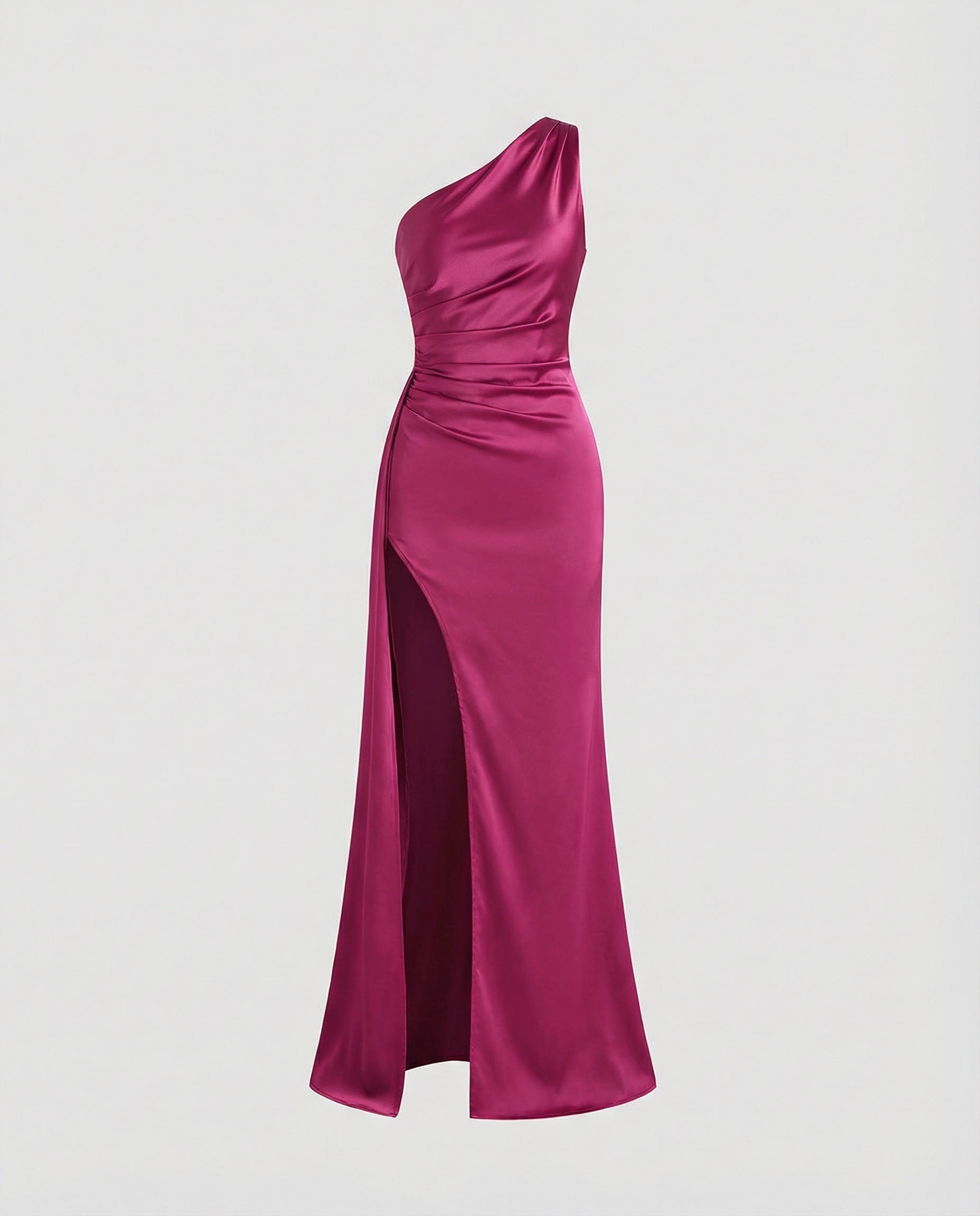 Elegant Evening Dress One-Shoulder