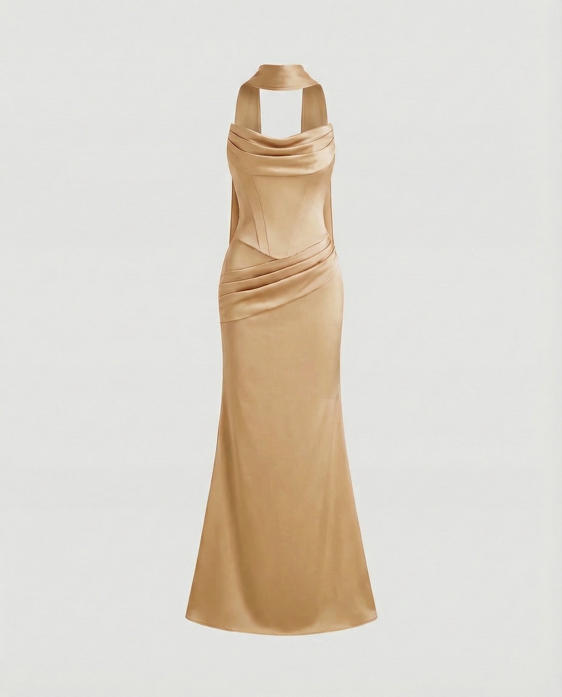 Elegant Evening Dress with Corset Mermaid
