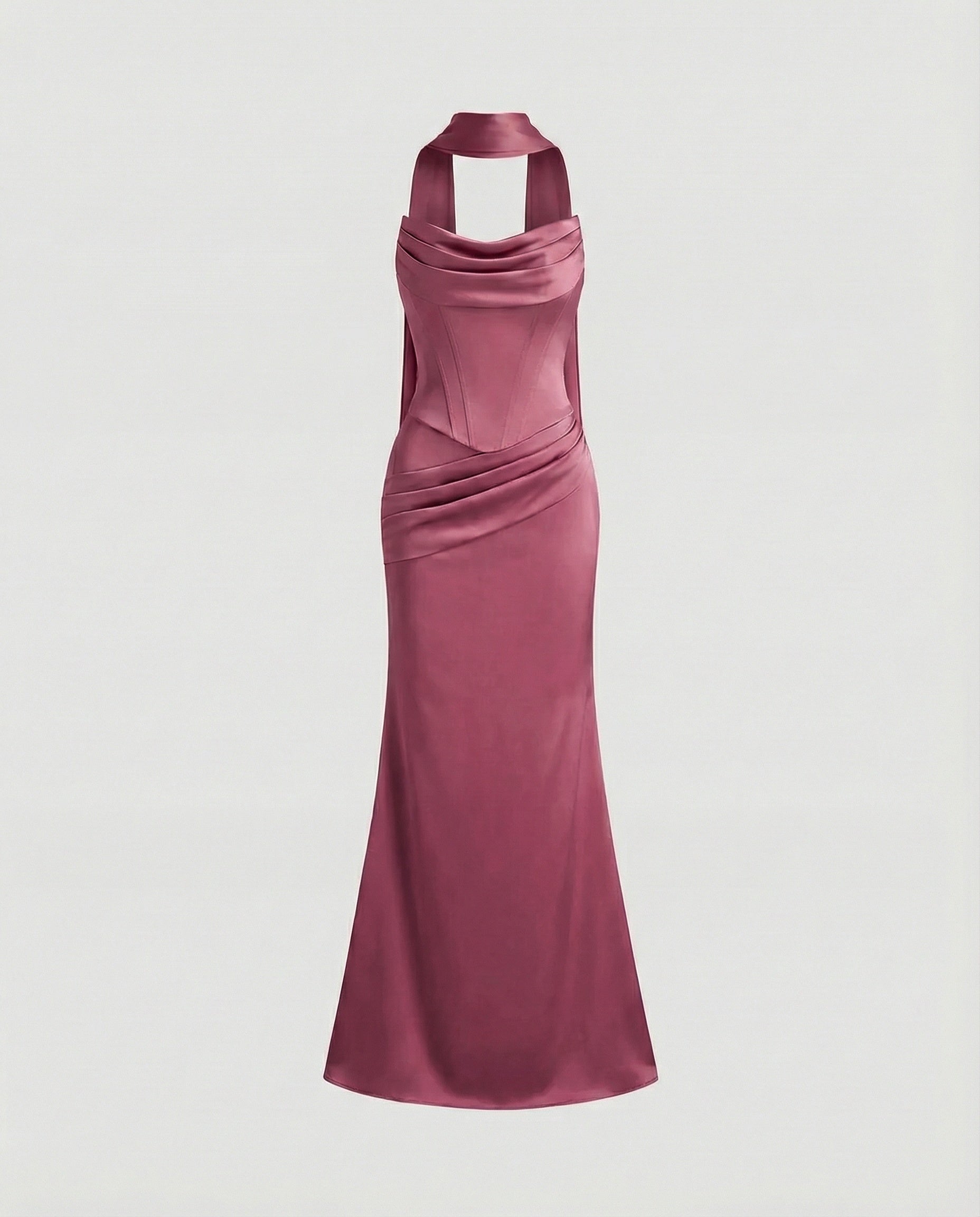Elegant Evening Dress with Corset Mermaid