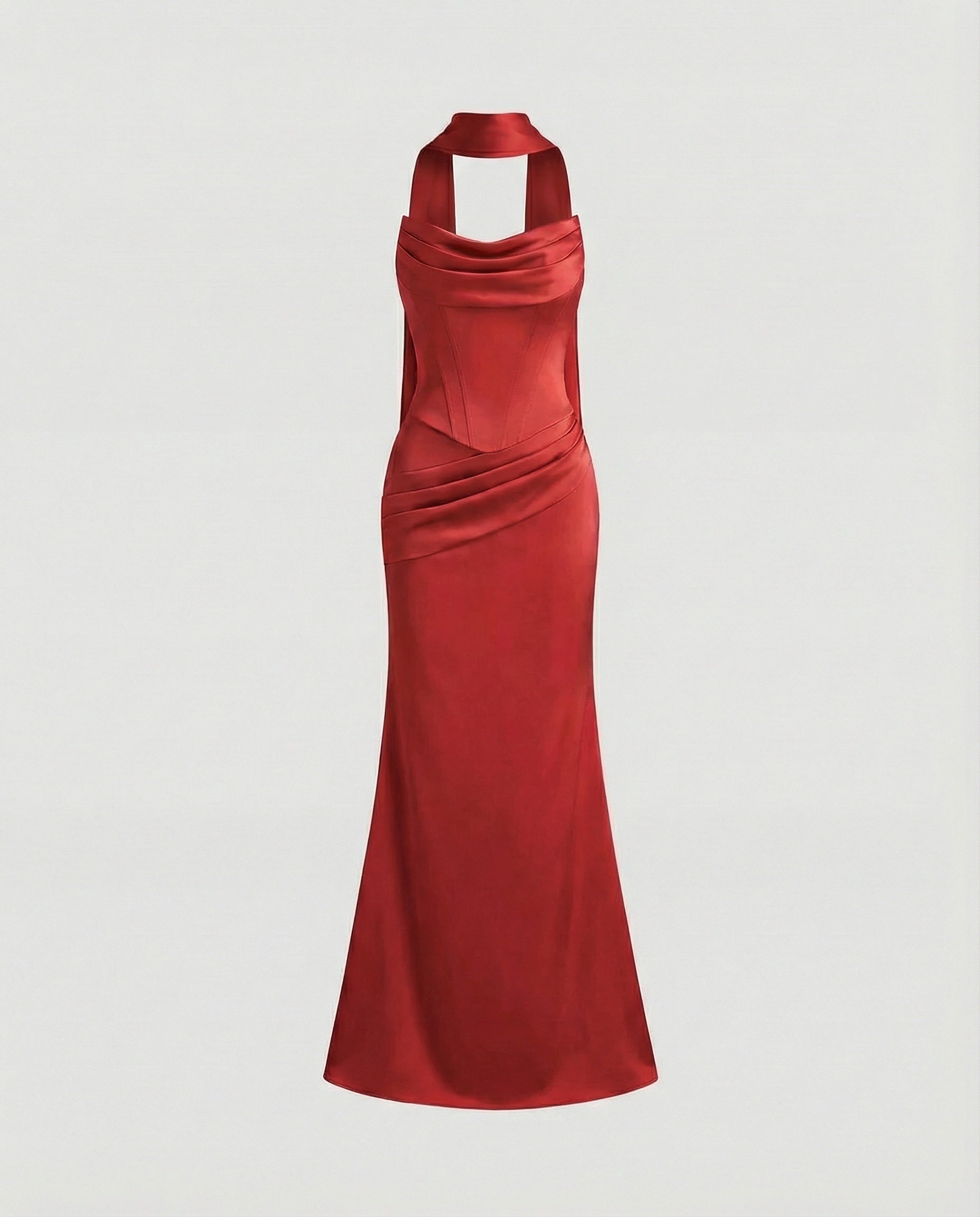 Elegant Evening Dress with Corset Mermaid