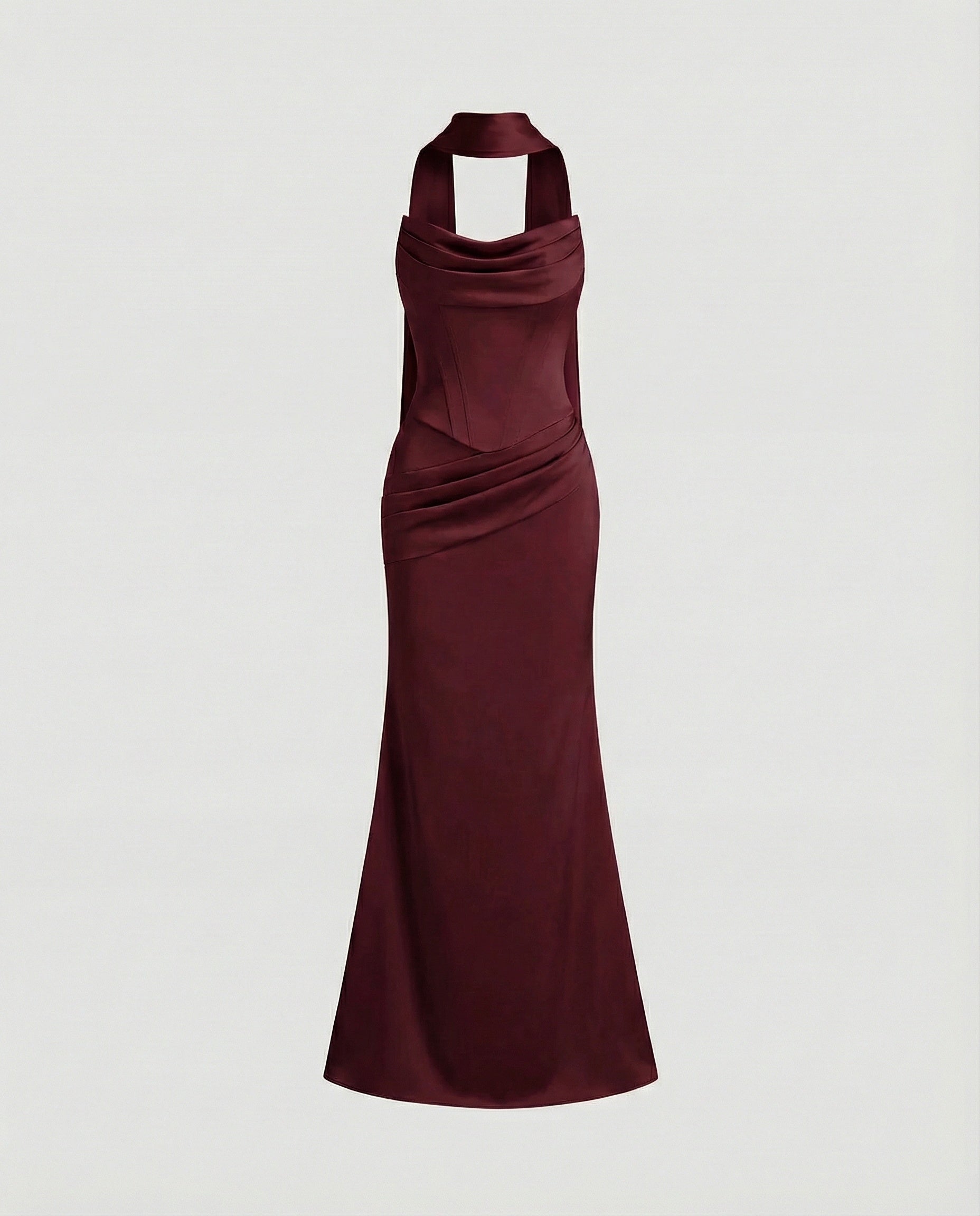 Elegant Evening Dress with Corset Mermaid