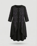 Women's Cocktail Dress Elegant with Rhinestones